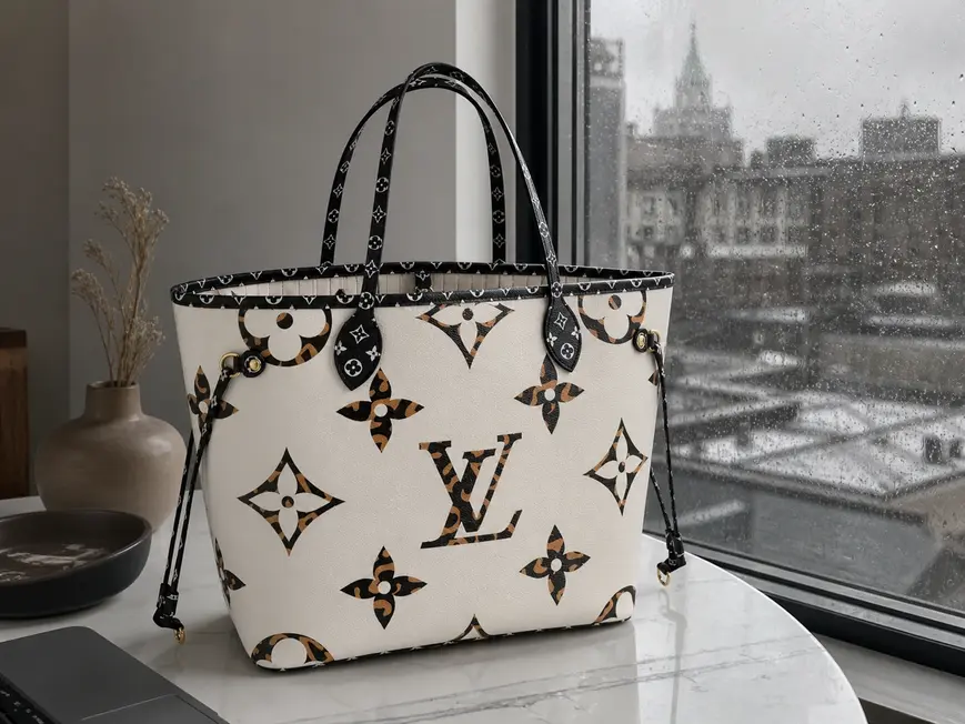2019 Monogram Neverfull MM-Ivoire M44716 photo review