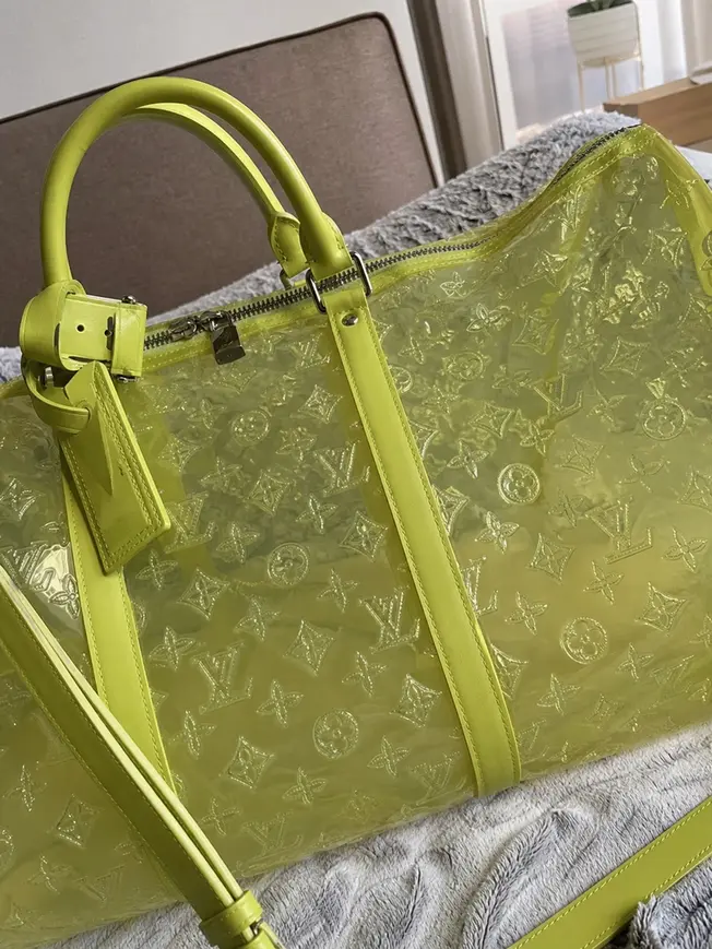 2019 Monogram-embossed Keepall Bandouliere 50 M53271-02 photo review