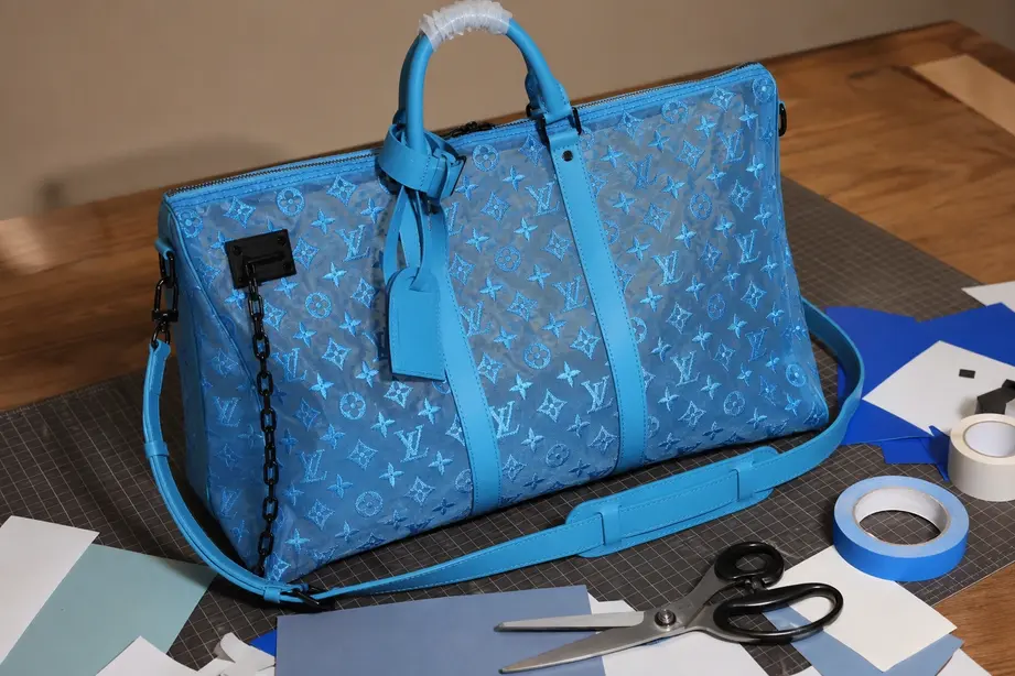 2019 Virgil Abloh Keepall Bandouliere 50 M53972 photo review