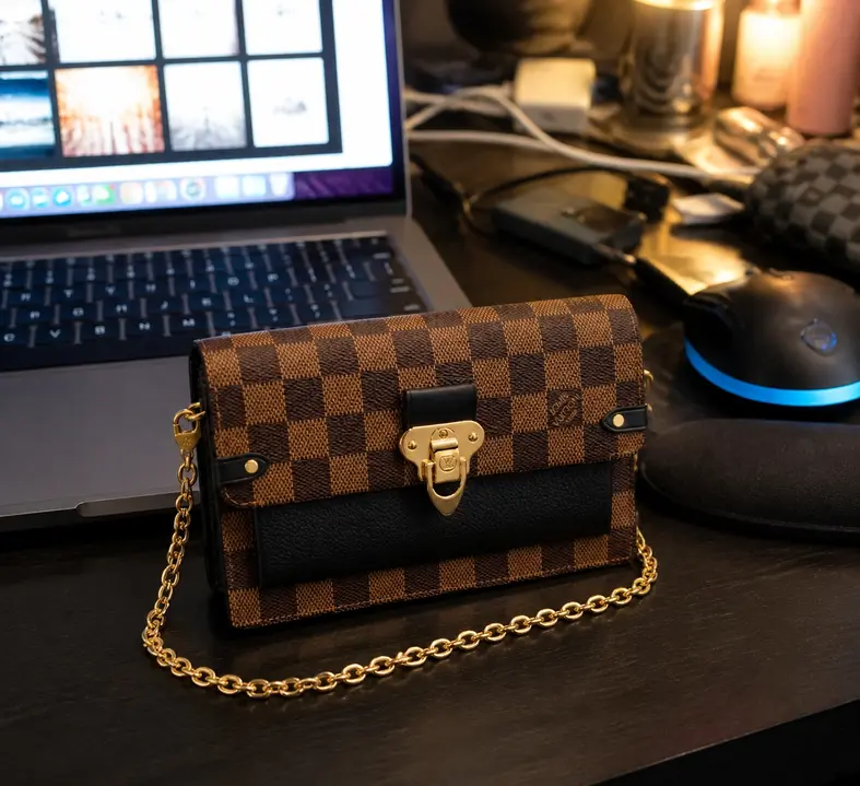 2019 Vavin Chain Wallet-Noir N60221 photo review