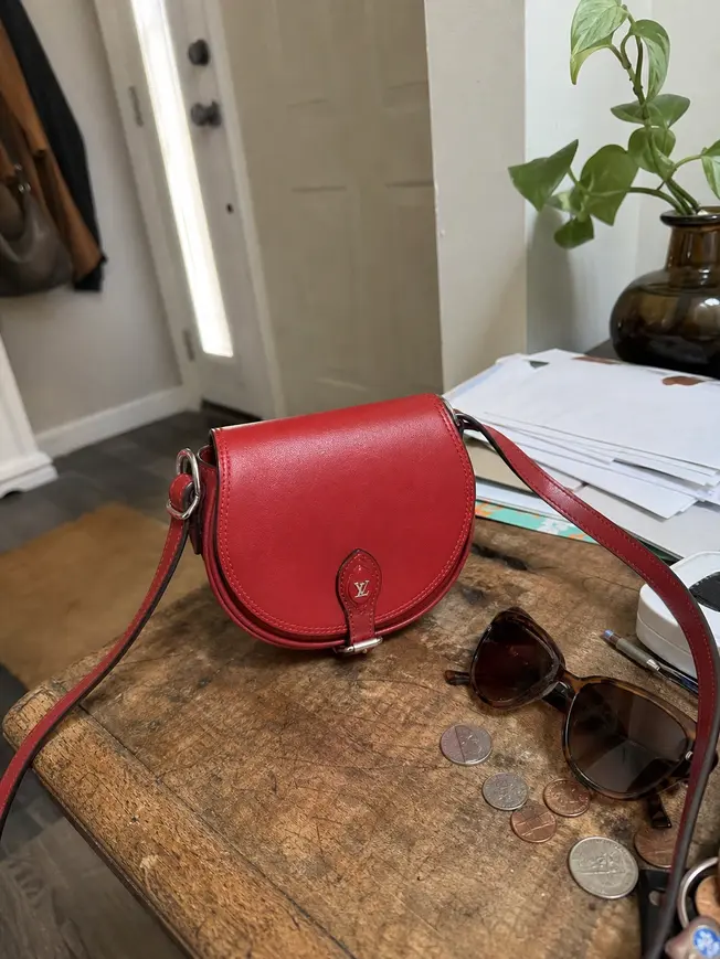 2019 Tambourin Bag-Red M55506 photo review
