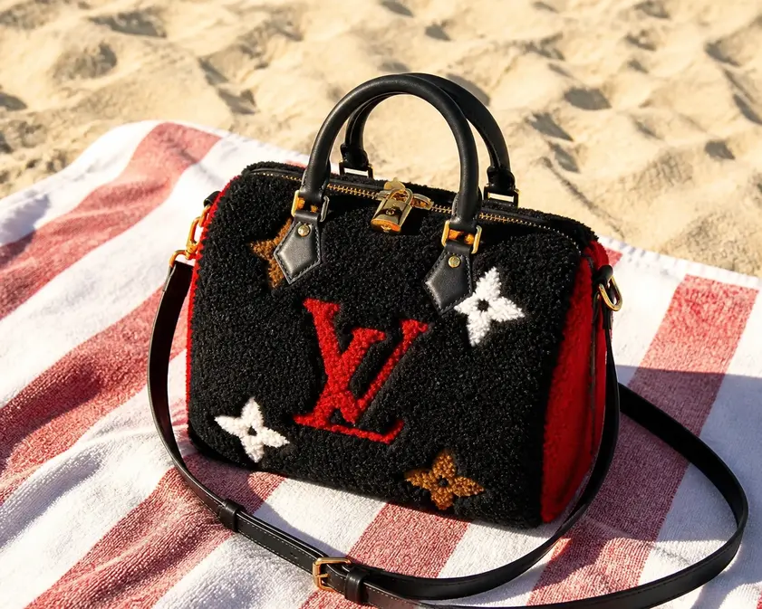 2019 Monogram LV Teddy Limited Edition Speedy Bandouliere 25-Black M55423 photo review