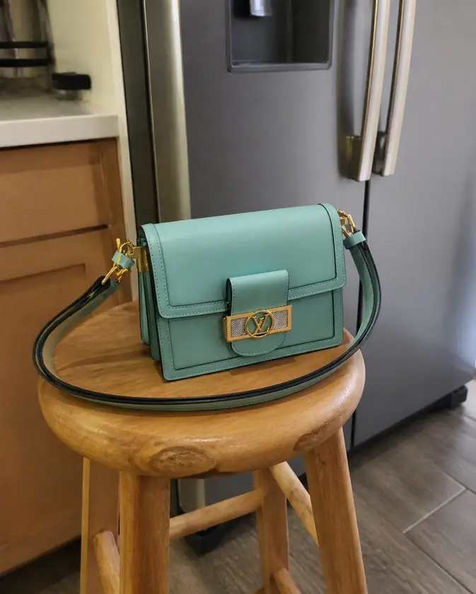 2020 Dauphine Lugano Mini-Azur Blue M55837 photo review