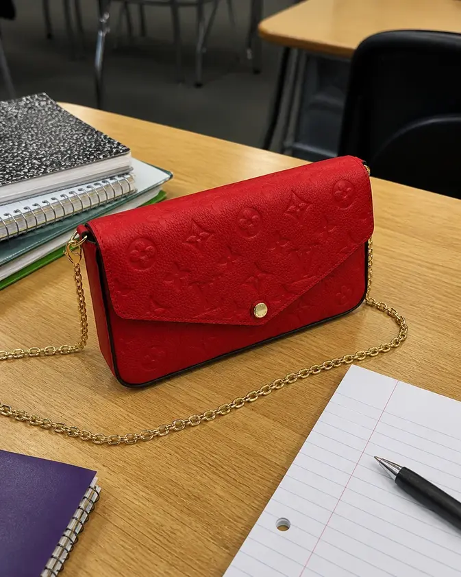 2020 Felicie Pochette-Cherry M64065 photo review