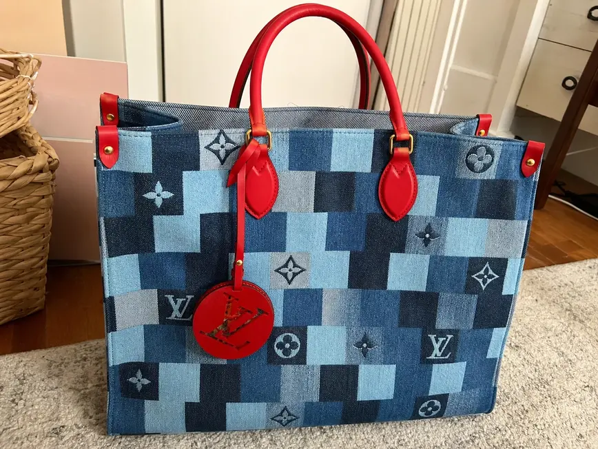 2020 Monogram Denim Onthego GM M44992 photo review