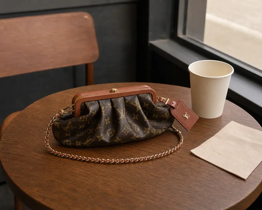 Monogram Canvas Boursicot EW M45229 photo review
