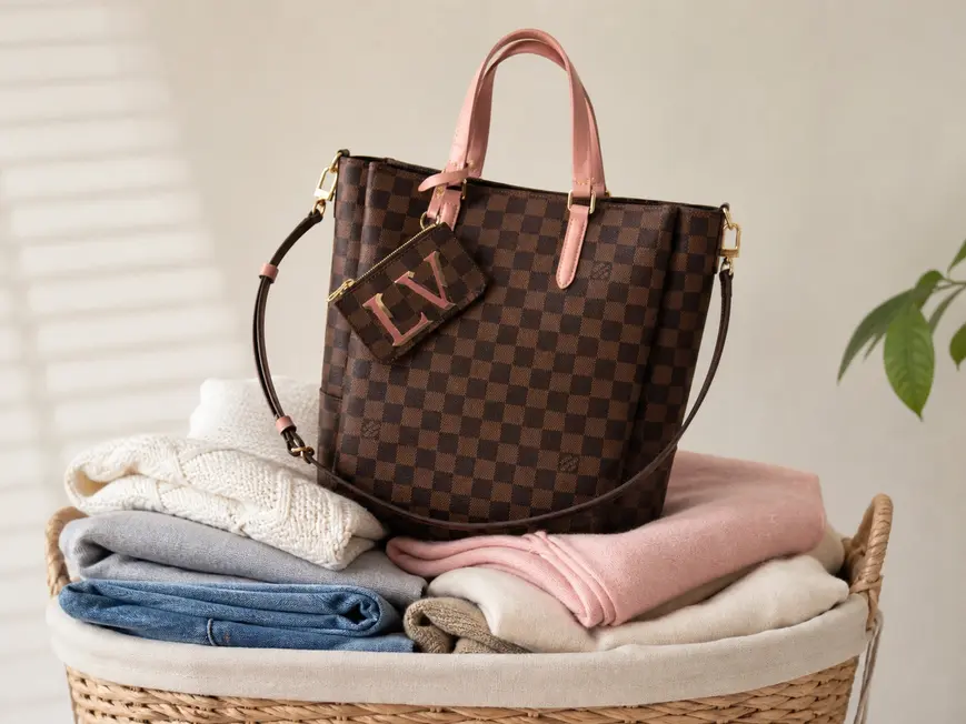 Damier Ebene Belmont MM-Pink N60296-Pink photo review