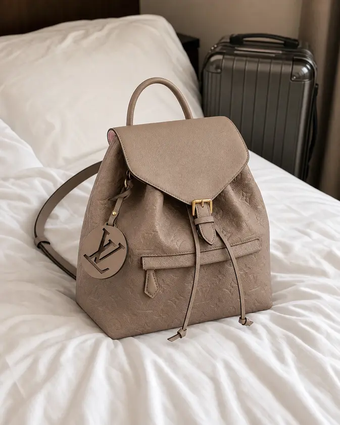 2020 Monogram Empreinte Montsouris Backpack-Tourterelle Gray M45410 photo review
