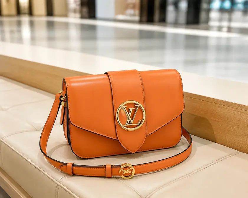 LV Circle LV Pont 9-Gold M55946 photo review