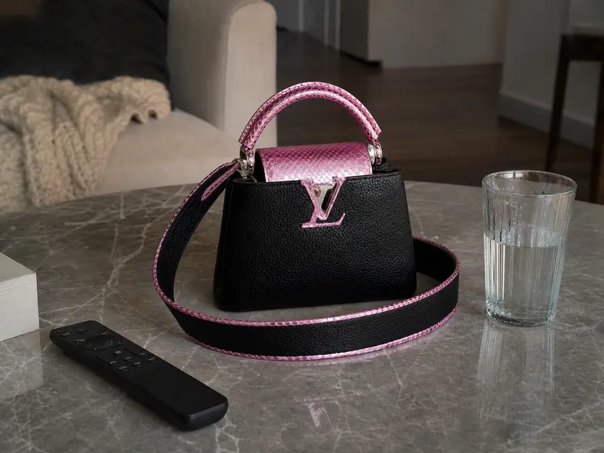 Taurillon Capucines Mini-Black N97962 photo review