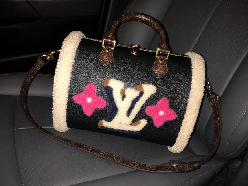 Monogram Flowers Speedy 30 Bandouliere M56966 photo review