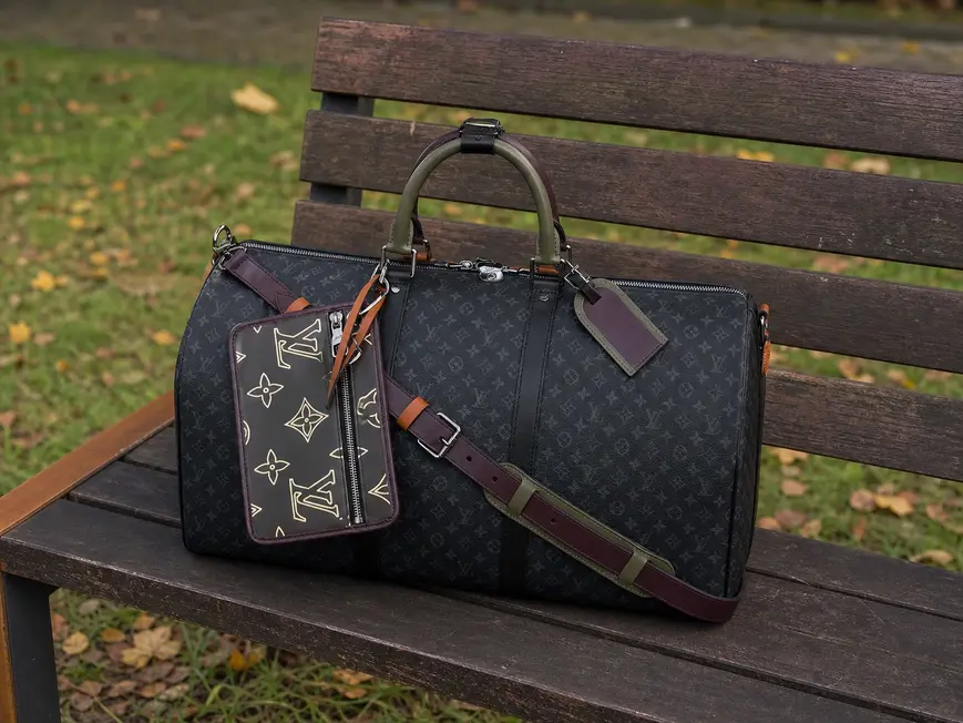 Keepall Bandouliere 50 Virgil Ablohs New Patchwork Version M56856 photo review