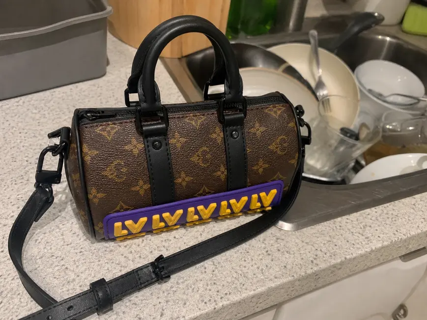 Monogram Coated LV Rubber Keepall XS M45788 photo review