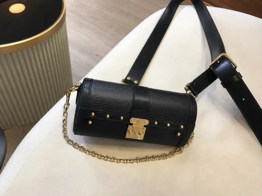 Epi Papillon Trunk Handbag-Black M58655 photo review