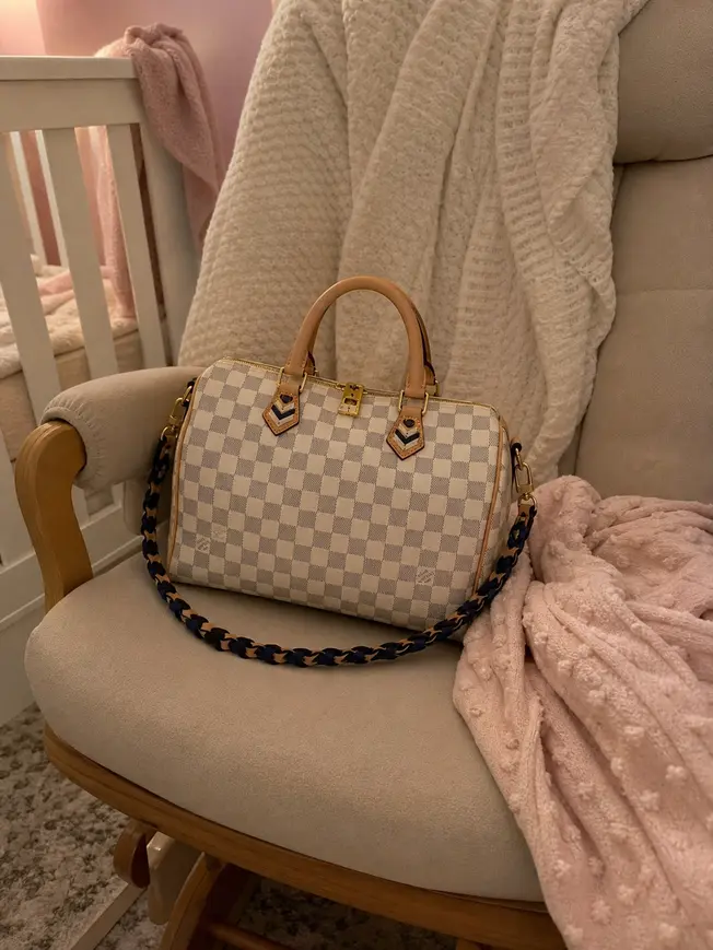 Damier Azur Speedy Bandouliere 30 N50054 photo review