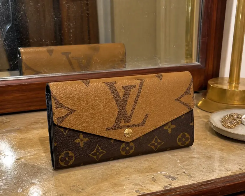 Monogram Reverse Sarah Wallet M80726 photo review