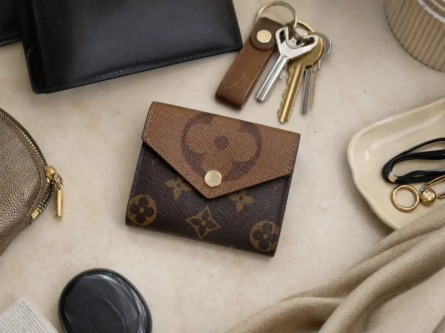 Monogram Reverse Zoe Wallet M80725 photo review