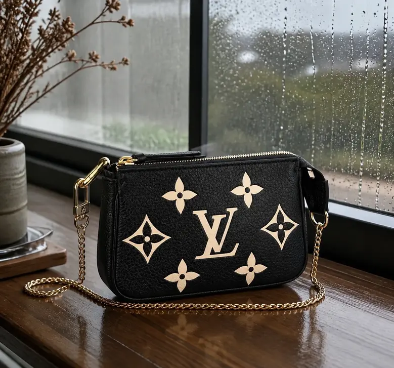Monogram Empreinte Mini Pochette Accessoires M80732 photo review