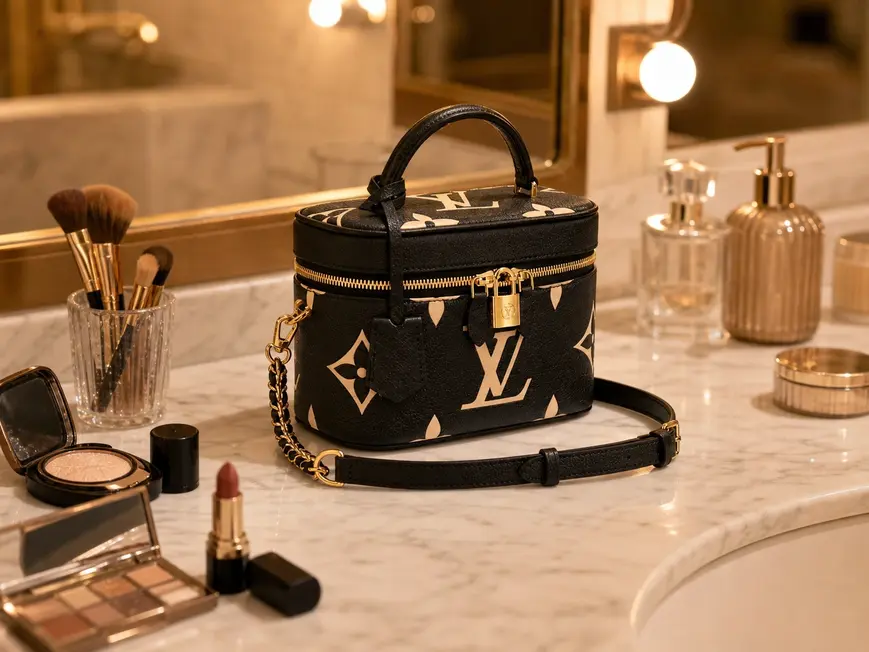 Giant Monogram Vanity PM-Black/Cream M45780 photo review