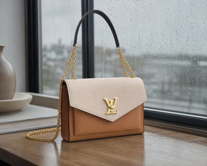 Mylockme Chain Bag-Brown M56641 photo review