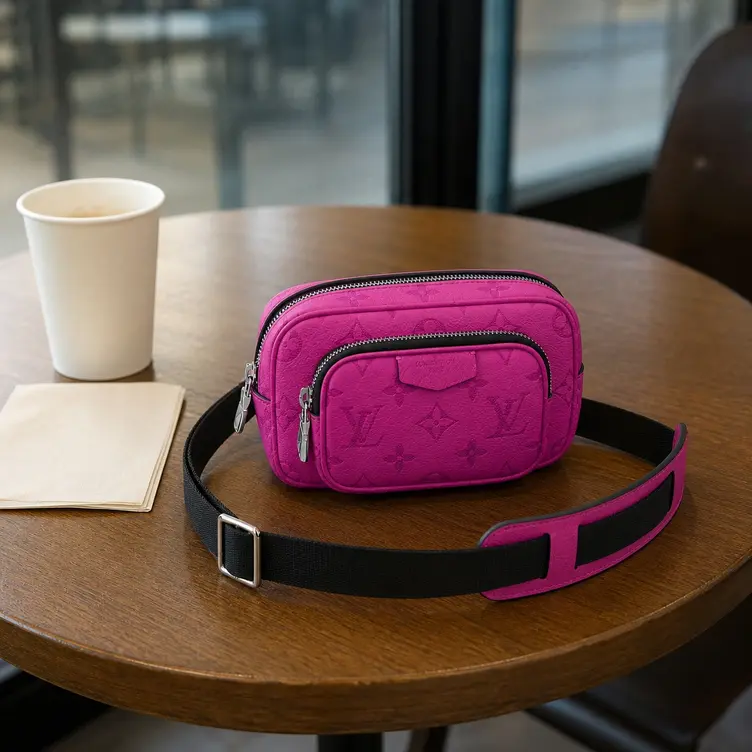 Taiga Leather Outdoor Pouch-Rose M30781 photo review