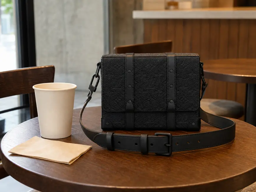 Taurillon Monogram Trunk Messenger M57726 photo review
