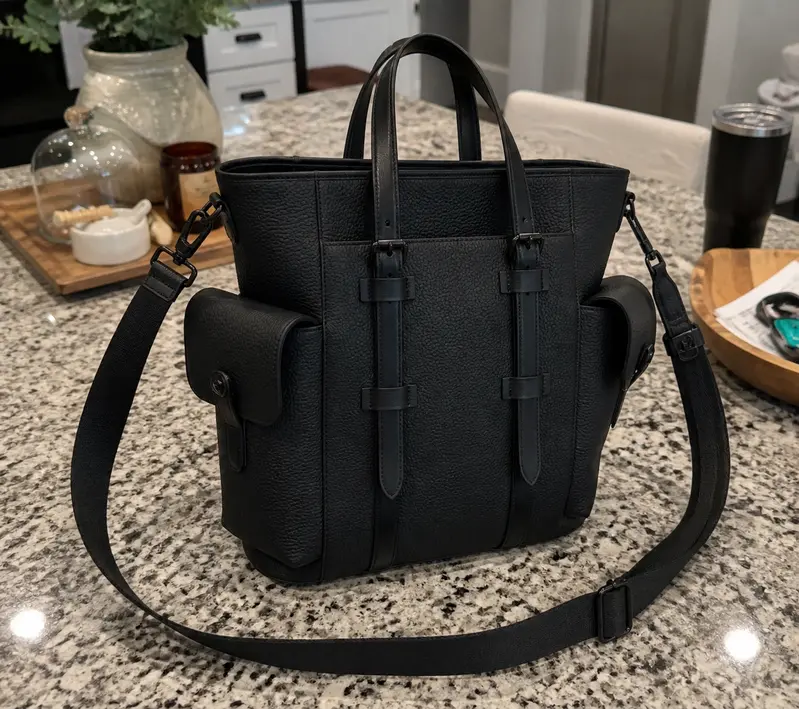 Taurillon Leather Classic Christopher Backpack-Black M58479 photo review