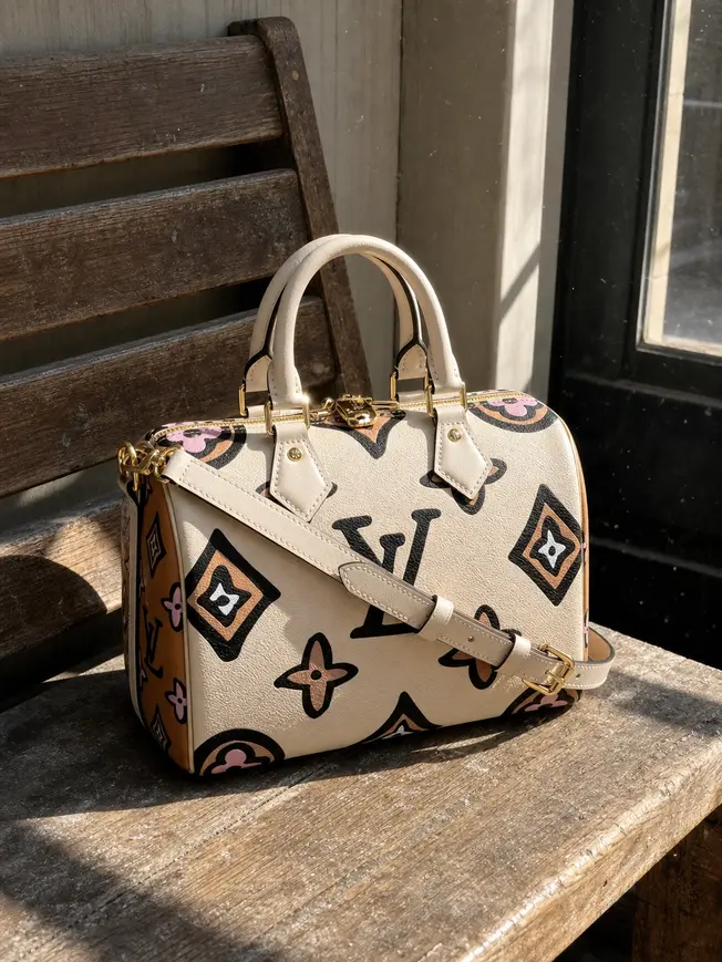 Monogram Speedy Bandouliere 25 M45828 photo review