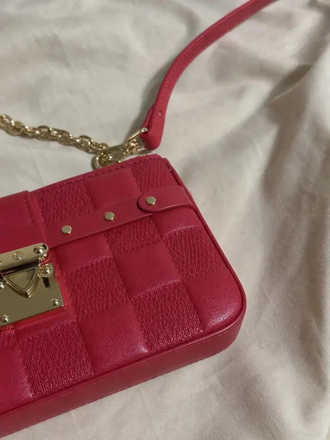 Damier Quilt Pochette Troca M59049 photo review