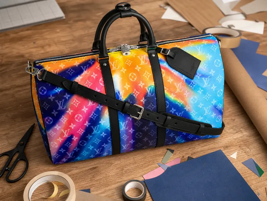 Monogram Sunset Keepall Bandouliere 50 M45942 photo review