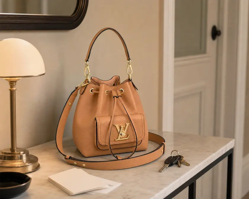 LV Turn Lock Lockme Bucket M57689 photo review