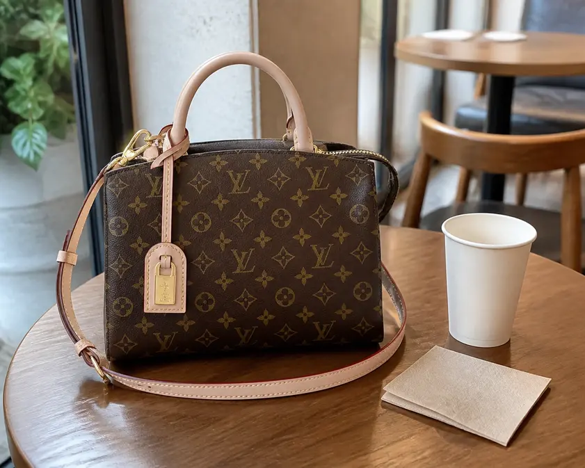 Monogram Petit Palais Tote M45900 photo review
