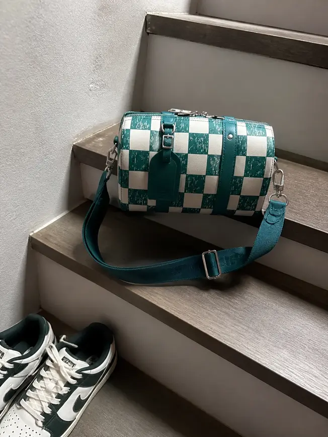 Damier Checkerboard City Keepall Bag N50076 photo review