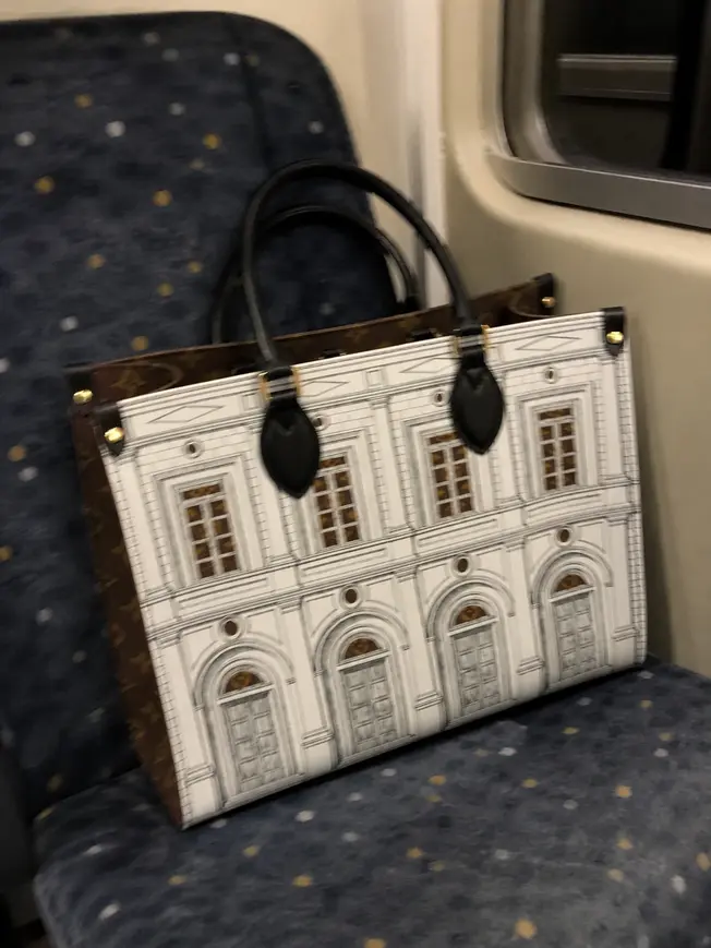 LVxFornasetti OnTheGo MM Tote Bag M59264 photo review