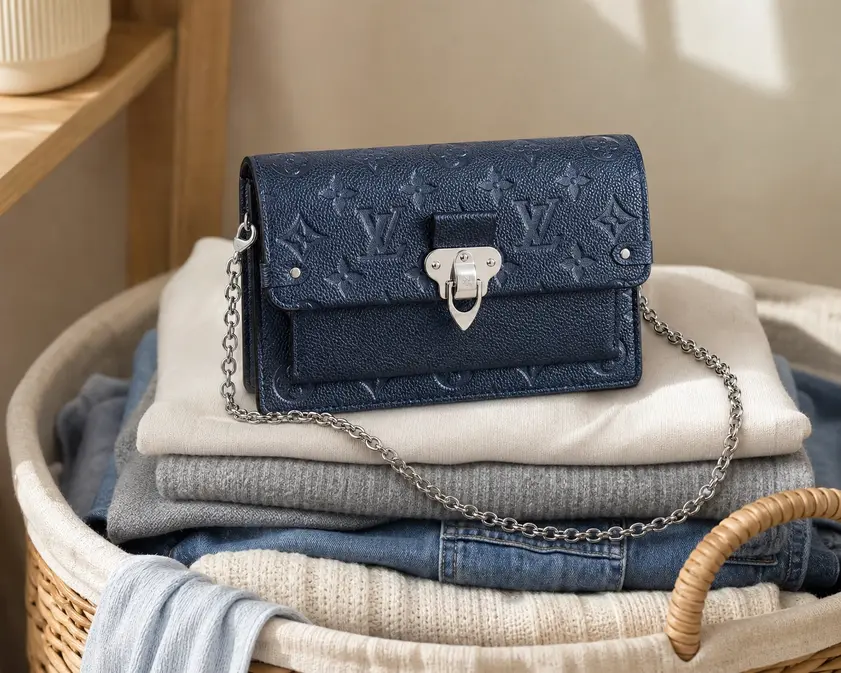 Monogram Empreinte Vavin Chain Wallet M59077 photo review