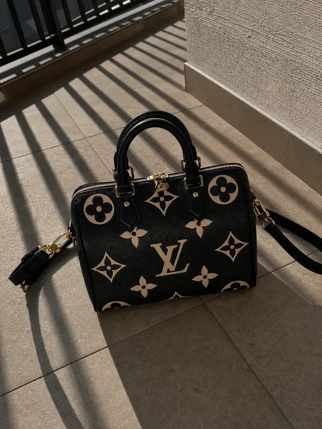 Monogram Empreinte Speedy Bandouliere 25 Handbag M58947 photo review