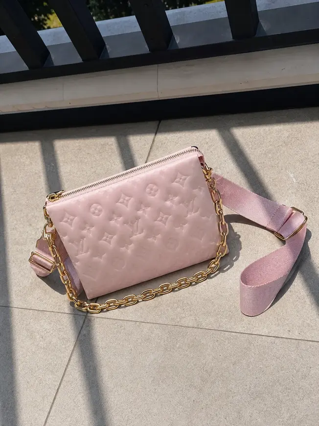 Monogram Embossed Puffy Coussin PM Handbag M59276 photo review