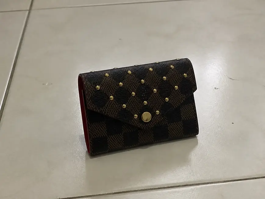 2018 Victorine Wallet-Damier Ebene canvas N61013 photo review