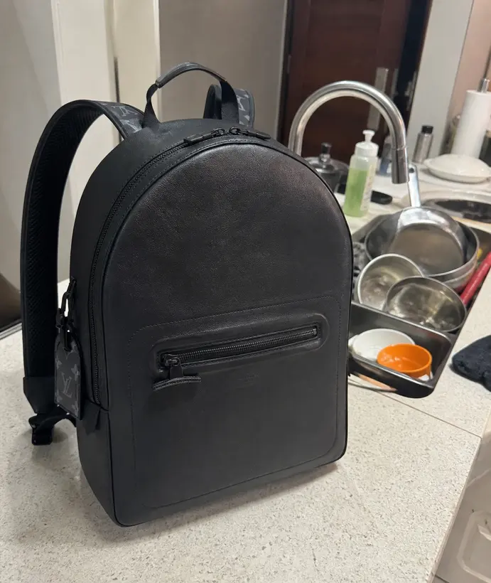 Fall-Winter 2018 Backpack PM-Dark Infinity Leather M52170 photo review