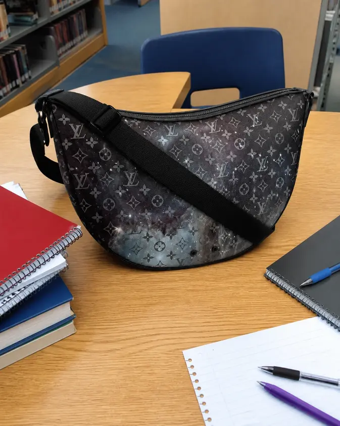 2019 Spring Men Monogram Galaxy Alpha Hobo Bag M44164 photo review