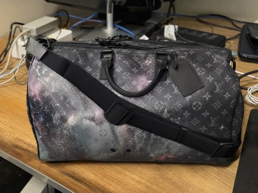 2019 Monogram Galaxy Keepall Bandouliere 50 M44166 photo review