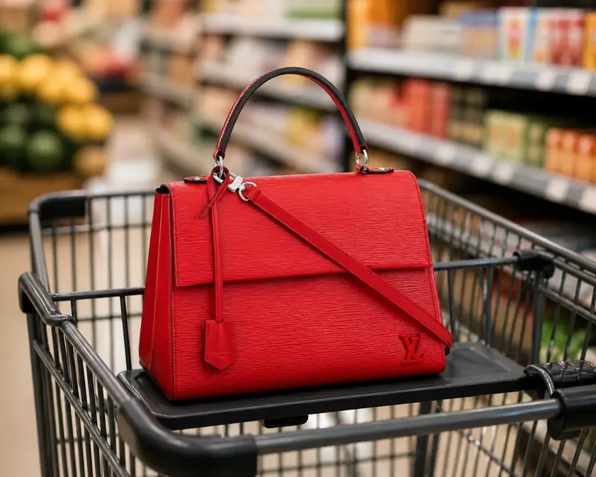 2019 epi inspires Nicolas Ghesquiere Cluny MM-Coquelicot M41333 photo review