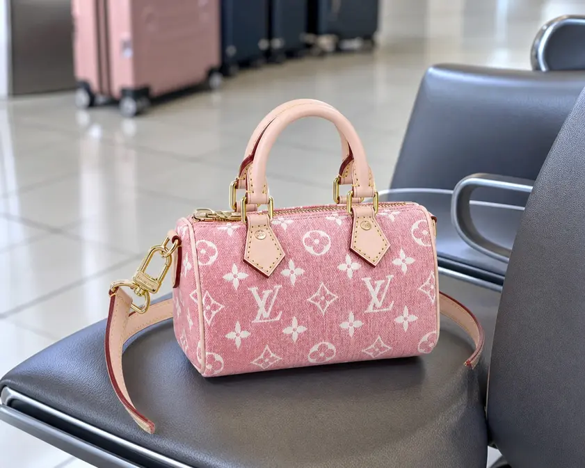 Monogram Jacquard Denim Nano Speedy M81213 photo review