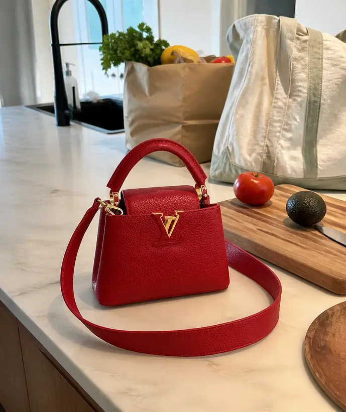 Capucines Mini Handbag M56845 photo review