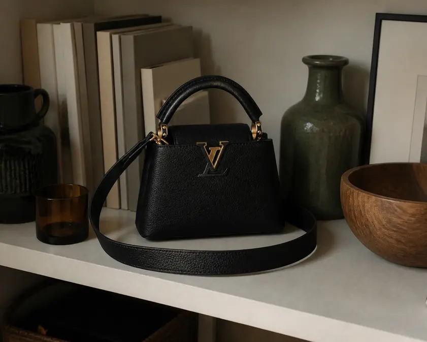 Capucines Mini Handbag M56071 photo review