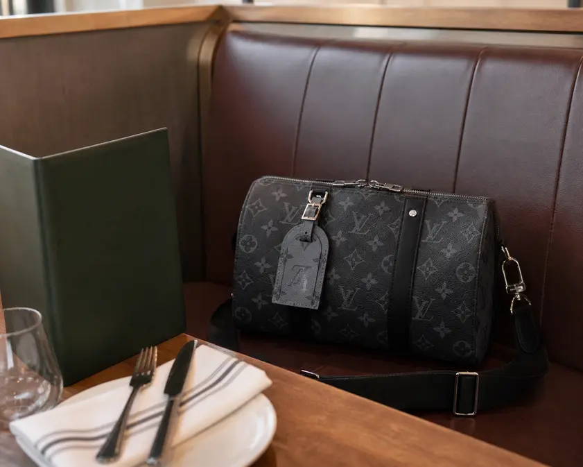 Monogram Eclipse City Keepall Bag M45936 photo review