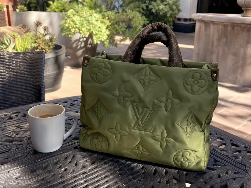 Monogram Econyl OnTheGo GM Tote Bag-Green M59005-Green photo review