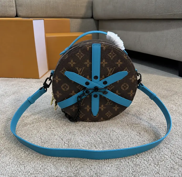 EPI Cluny Mini Handbag-Blue M59706-Blue photo review