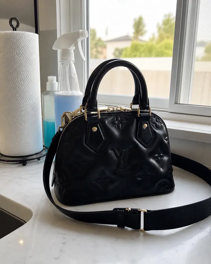 Monogram Motif Alma BB Bag M59793 photo review