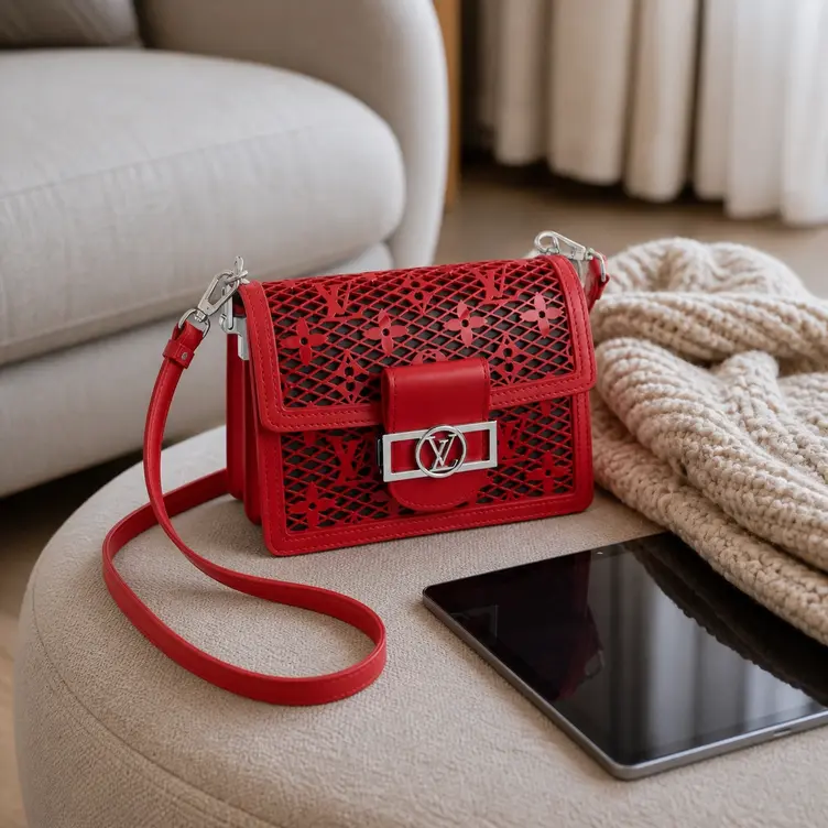 Monogram Lace Dauphine Mini Handbag M20359 photo review
